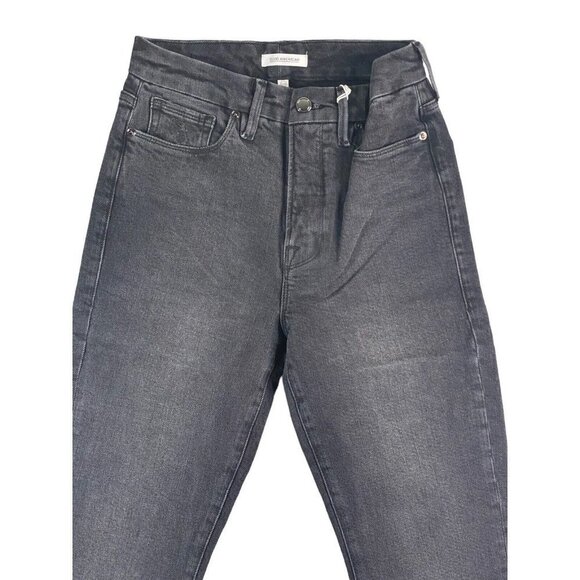 Good American Women Good Classic Jeans Pockets‎ Dark Wash Size 2 - Picture 3 of 10